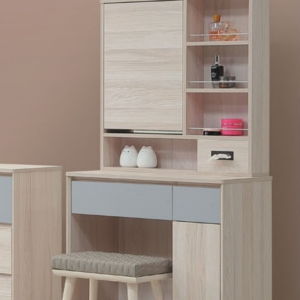 E29-9 詩格恩2.6尺鏡台組 含椅