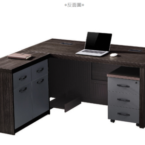 D608-3 安德魯6尺辦公桌 含側櫃 活動櫃 不可拆賣