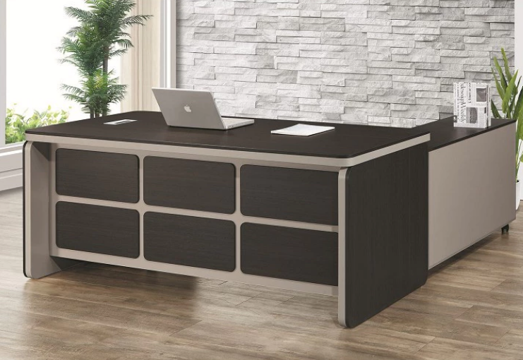 D609-1 安提5.3尺辦公桌三件套組 主桌+活動櫃+側櫃 不可拆賣