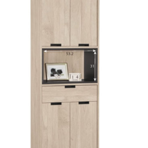 A1536-2哈莉特2尺玄關鞋櫃 附活動隔板*4