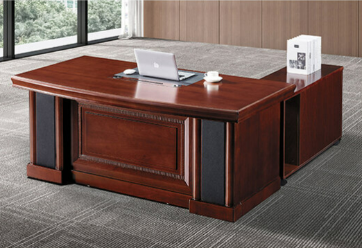 D611-1 柏妮絲胡桃色6尺辦公桌 全組