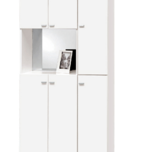 A1539-2米洛斯3尺玄關組和鞋櫃 附活動隔板5大8小片 附3MM鏡片