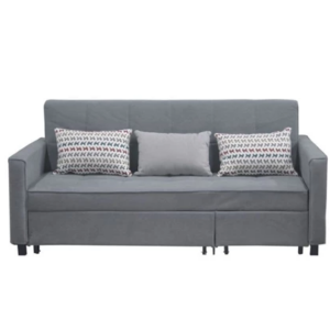 F51-2 969#灰色3人椅沙發床  五段式