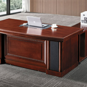 D611-2 柏妮絲胡桃色5.3尺辦公桌 全組