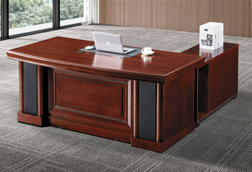 D611-2 柏妮絲胡桃色5.3尺辦公桌 全組