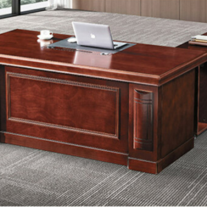 D611-4 伊登胡桃色5.3尺辦公桌 全組