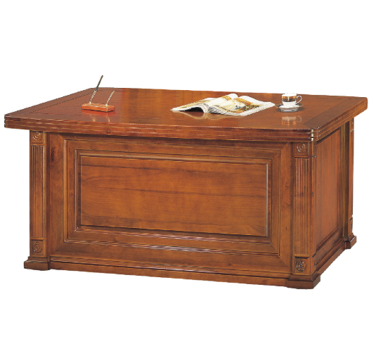 D613-2 5.8尺小葉樟實木辦公桌