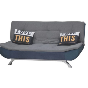 F52-2 F-3沙發床 上灰下藍