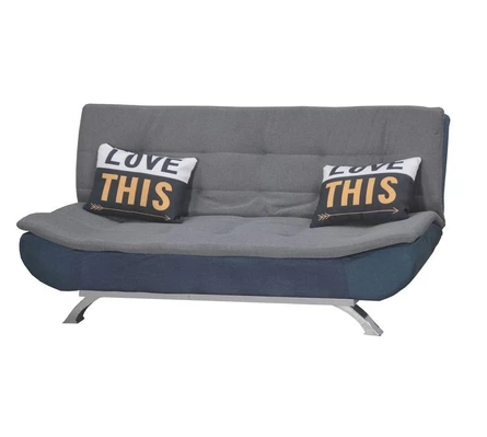 F52-2 F-3沙發床 上灰下藍
