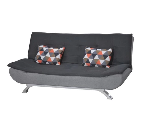 F53-2 F-12沙發床 上灰下淺灰