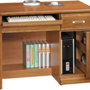 D614-11 樟木實木3.2尺電腦桌下座