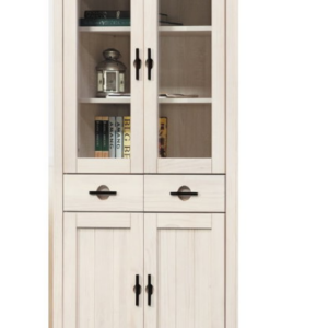 D615-1 加賀洗白中抽書櫃