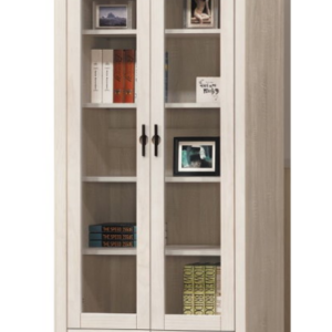 D615-2 加賀洗白下抽書櫃