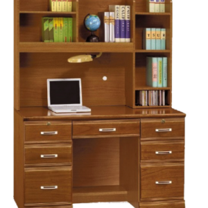 D614-9 樟木實木4.2尺書桌 全組