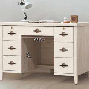 D615-4 加賀洗白4.2尺書桌