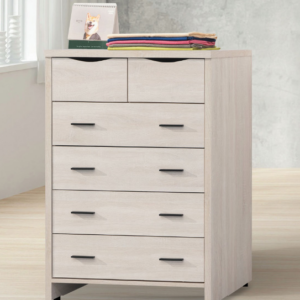 E38-12寶麗白雲橡五斗櫃