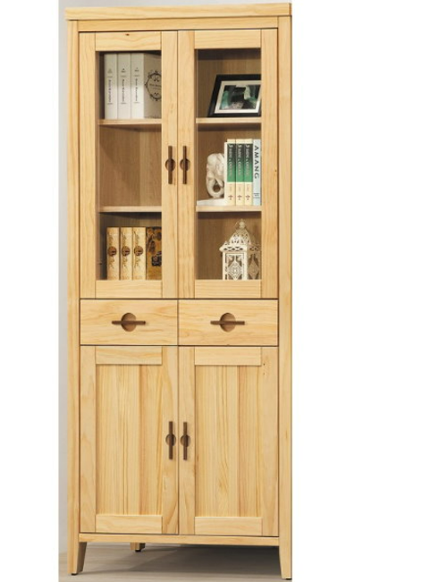 D616-1 加賀原木中抽書櫃