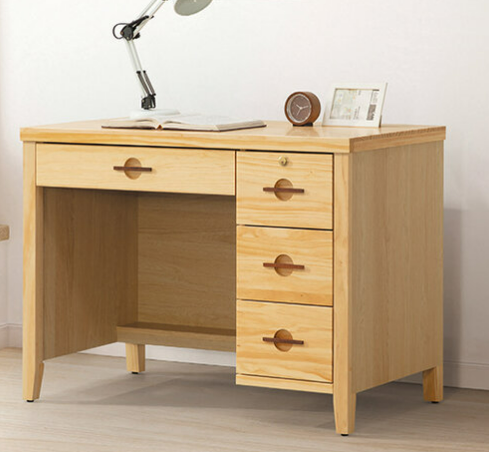 D616-3  加賀原木3.5尺書桌