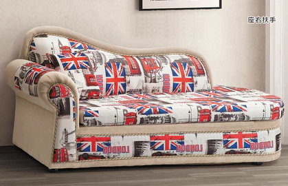 F57-3 國旗#貴妃椅 坐右扶手