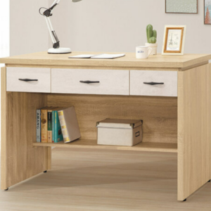 D617-7 橡木4尺雙色書桌下座