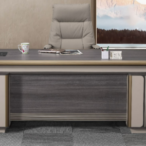 A1549-1 阿爾達8尺辦公桌 正向 附活動隔板*3