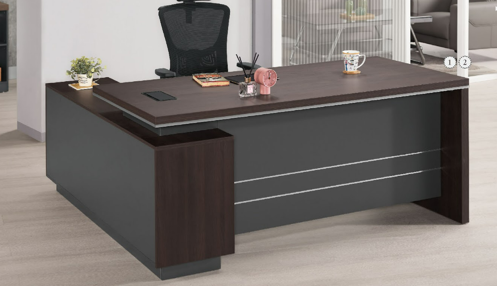 A1550-1 狄倫6尺辦公桌 正向