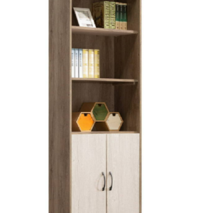 D619-3  灰白2尺雙門書櫃