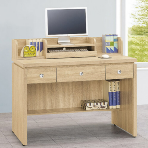 D621-1 安寶耐磨橡木4尺電腦辦公桌