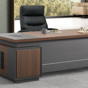 A1551-1 凱薩6.6尺辦公桌 正向 附活動隔板*1