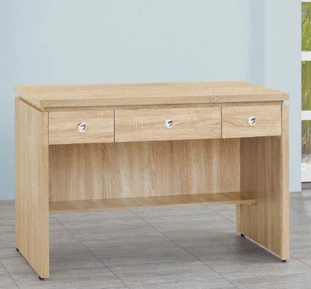 D621-8 安寶耐磨橡木4尺辦公桌下座