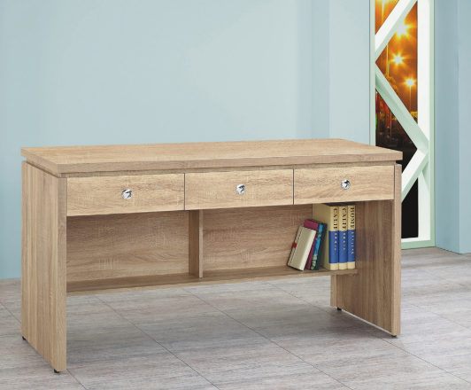 D621-9 安寶耐磨橡木5尺辦公桌下座