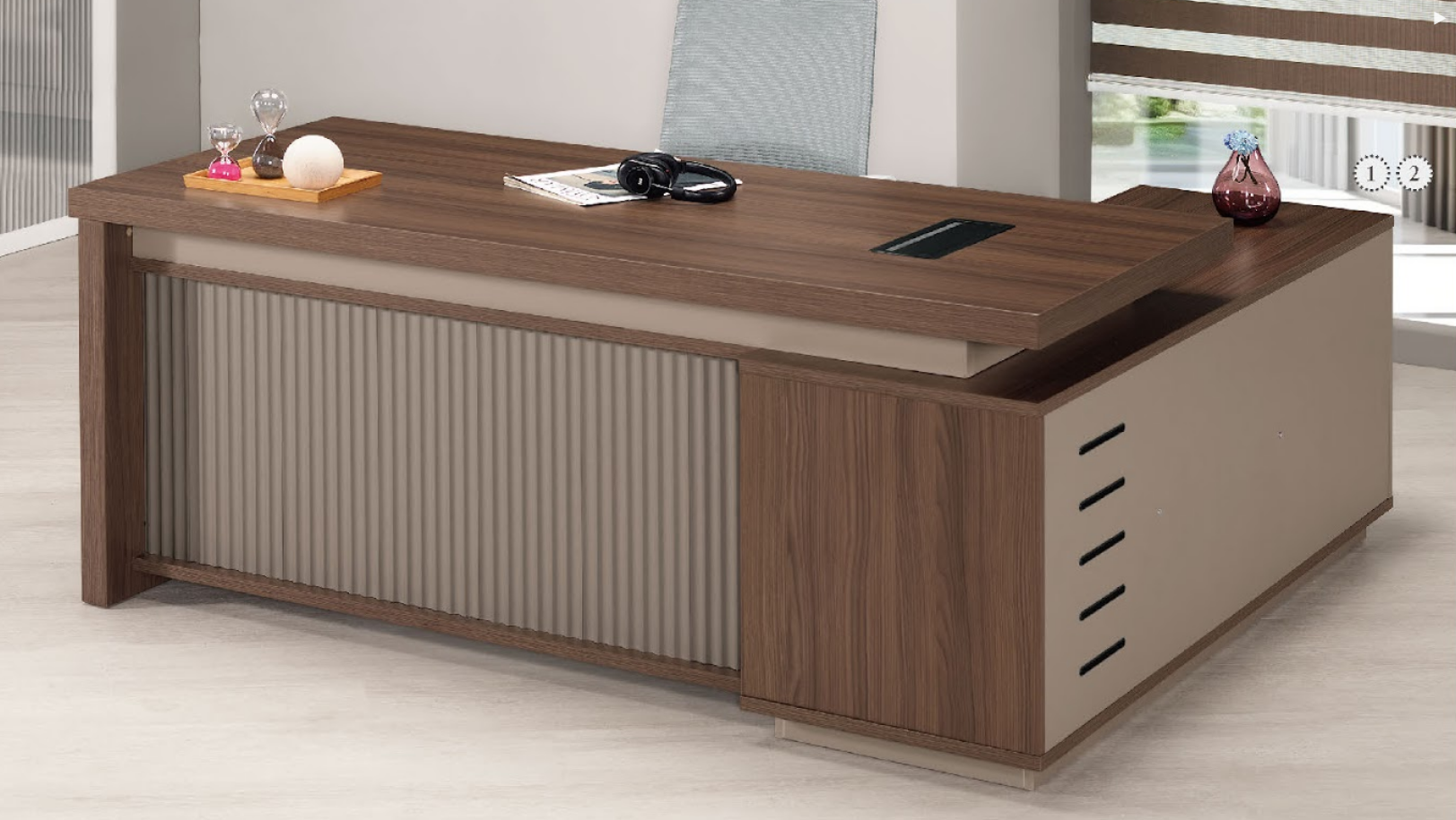 A1554-1 雷克斯6尺辦公桌 正向