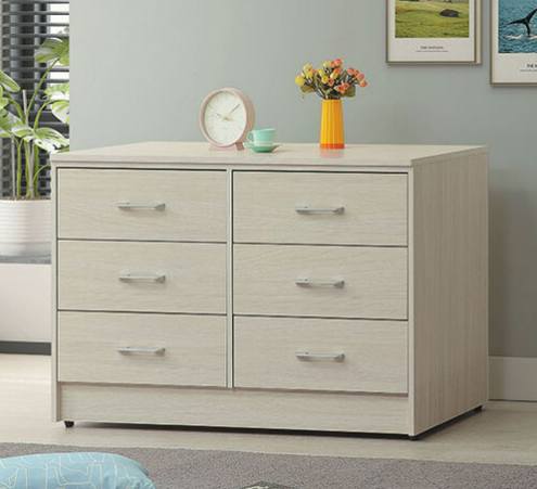 E77-7 白榆木4尺六斗櫃