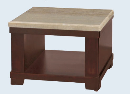 F63-14 186#小茶几 12MM白岩板