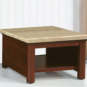 F64-2 淺胡桃色168型小茶几 冰晶玉天然原石