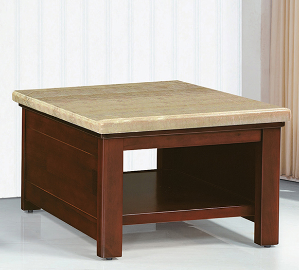 F64-2 淺胡桃色168型小茶几 冰晶玉天然原石