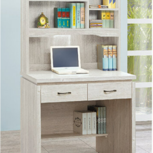 D623-1 炭燒白3尺書桌 全組