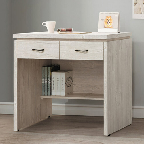 D623-5 炭燒白3尺書桌