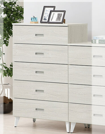 C606-1 艾薇兒淺橡木五斗櫃