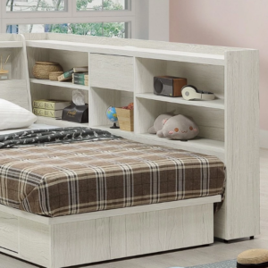 C605-13 艾薇兒淺橡木7尺床邊櫃