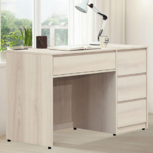 D627-1 卡洛琳北美杉木4尺書桌 附USB插座