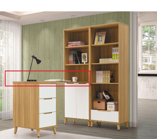 D626-4 肯詩特4.3尺書桌面板