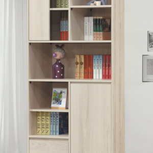 D627-3 卡洛琳北美杉木3尺書櫃 內附*5活動隔板