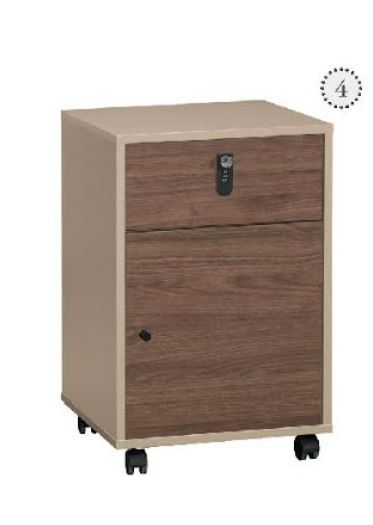 A1558-4 唐德活動櫃 反向