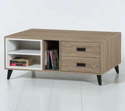 F68-6 3163#灰橡大茶几 木面