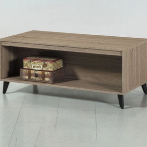 F68-4 3163#灰橡大茶几 12MM白岩板