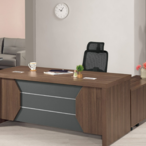 A1560-1 歐文5.3尺辦公桌 全組 正向