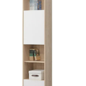 D629-3 肯詩特原橡雙色1.5尺書櫃 三段調整