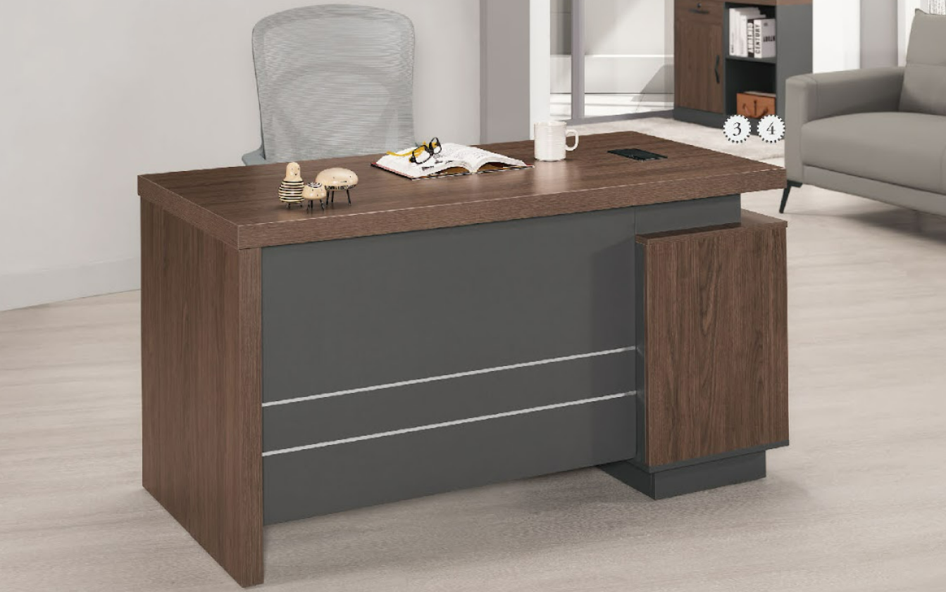 A1562-3 查爾斯4.6尺辦公桌 正向