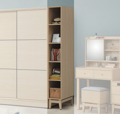 E557-7 喬伊原木色1尺收納櫃